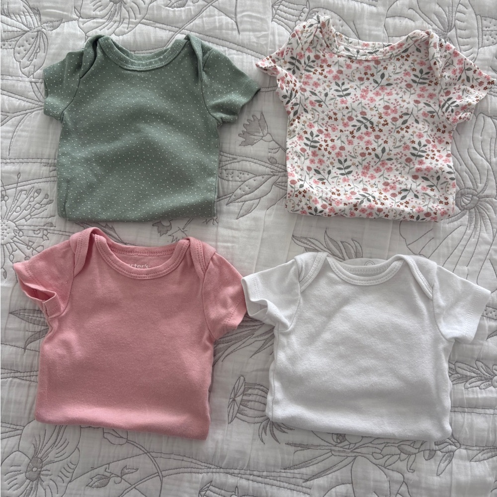 Carter's Pack of Newborn Baby Onesies